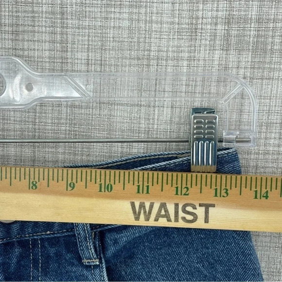 Fore Warned Vintage Cropped Baggy jeans Womens Size 4 - 0396 - Picture 2 of 9